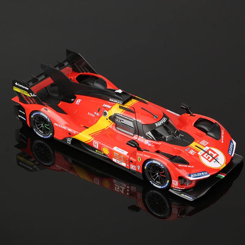 Bburago 1:18 Ferrari 499P 2023  Hypercar #50  #51 24h LE MANS