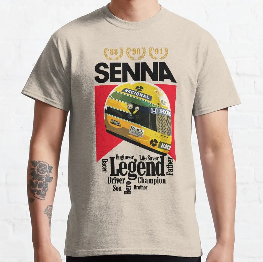 Ayrton Senna The Legend T-Shirt