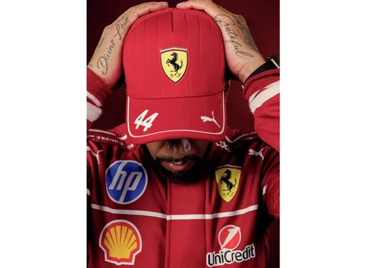 Scuderia Ferrari 2025 Replica Cap - Hamilton/Leclerc