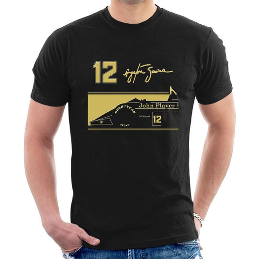 T-Shirt Ayrton Senna Signature JPS Tribute