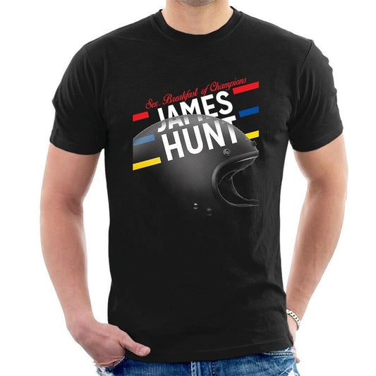 T-Shirt James Hunt Helmet