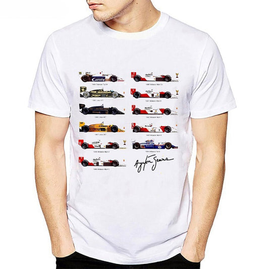 T-Shirt Ayrton Senna Cars
