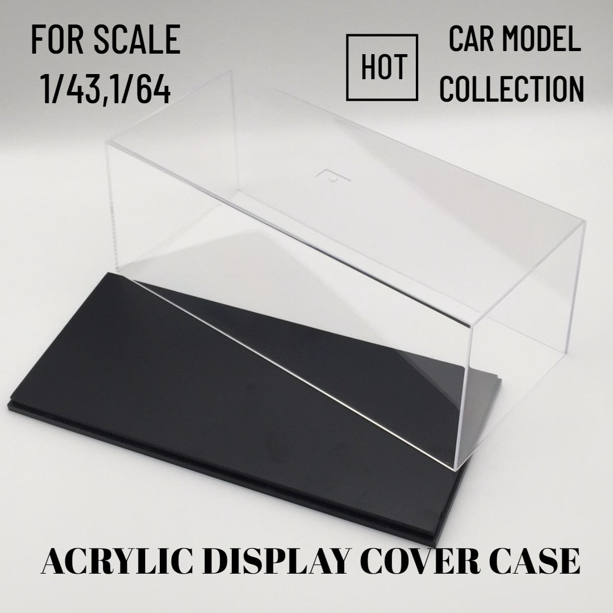 Protective Acrylic Case Hard Cover Display Box | Scale 1:43 1:64